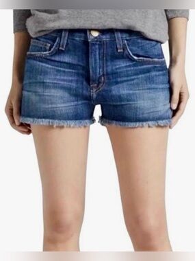 Current/Elliott midrise The Boyfriend premium stretch denim short- Loved wash